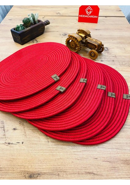 Jüt Hasır Amerikan Servis Oval Supla 6 Lı indirimleri