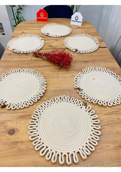 Jüt Hasır Amerikan Servis Supla 6 Parça fiyatları