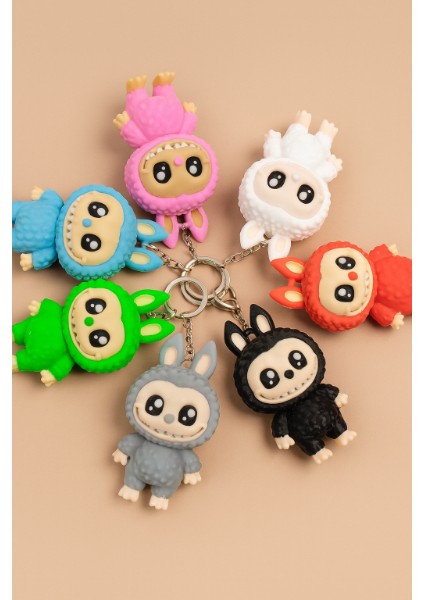 çınar ticaret labubu figürlü anahtarlık