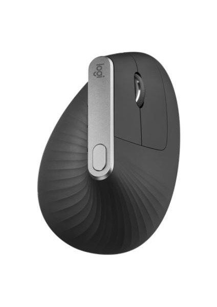 çınar ticaret logıtech mx vertıcal gelişmiş ergonomik dikey kablosuz usb mouse siyah 910-005448