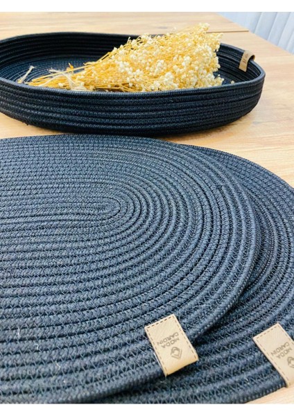 Jüt Hasır Amerikan Servis Oval Supla ve Sepet 3 Lü modelleri