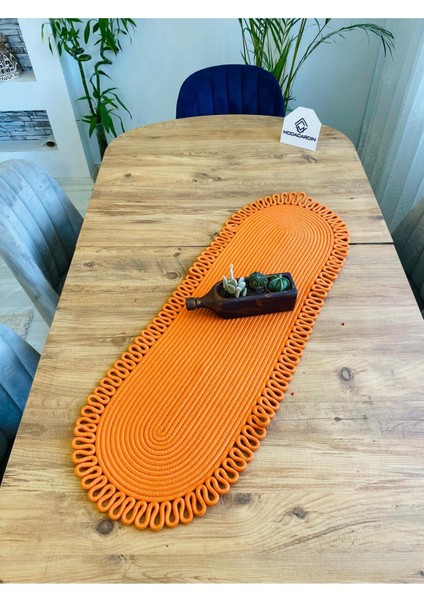 Jüt, Hasır, Dekoratif Masa Örtüsü, Runner 30X80 Cm, Amerikan Servis, Sehpa Örtüsü, Bohem Tarzı fiyatları