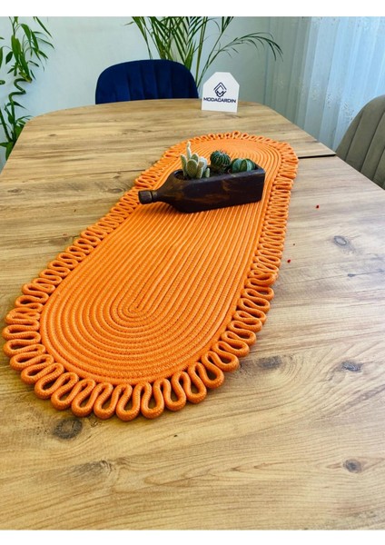 Jüt, Hasır, Dekoratif Masa Örtüsü, Runner 30X80 Cm, Amerikan Servis, Sehpa Örtüsü, Bohem Tarzı modelleri