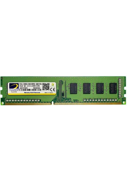 çınar ticaret 8 gb ddr3 1600mhz twınmos 1.5 dt mdd38gb1600d