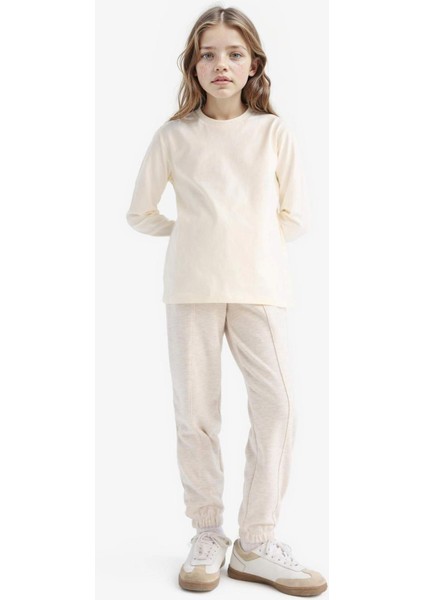 Kız Çocuk Beli Lastikli Eşofman Altı E1845A825SP