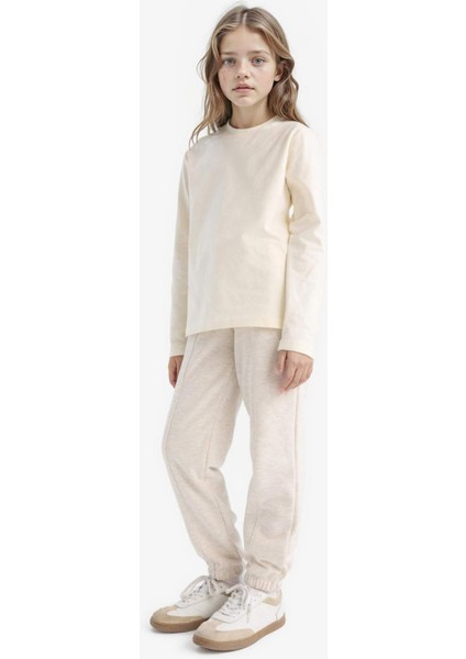 Kız Çocuk Beli Lastikli Eşofman Altı E1845A825SP