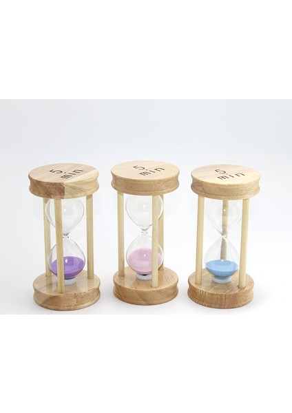 çınar ticaret ahşap kum saati 5 dk