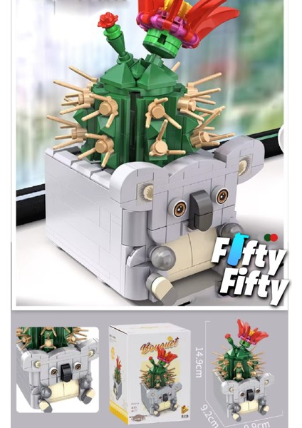 Panlos Mini Potted Plant Serisi Koala Figürü 297 Parça Oyuncak Yapım Seti -FFP655014 fiyatları