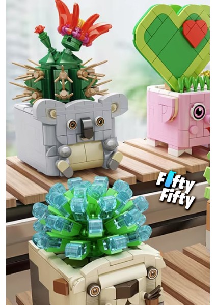 Panlos Mini Potted Plant Serisi Koala Figürü 297 Parça Oyuncak Yapım Seti -FFP655014 modelleri