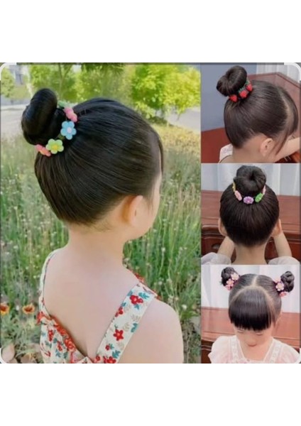 Ay Model Papatya Figürlü 13 M Topuz Tokası(1 Adet)