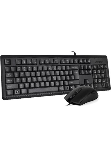 çınar ticaret a4 tech kr-9276 q usb mm kablolu klavye mouse set fiyatları