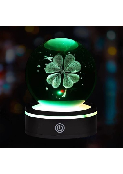 çınar ticaret usb'li yonca tasarımlı dönen cam küre fiyatları