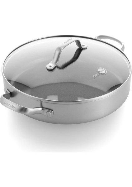 Geneva 3ply 24 cm Basık Tencere