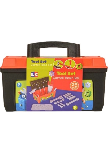 çınar ticaret let's be child çantalı tamir seti turuncu modelleri