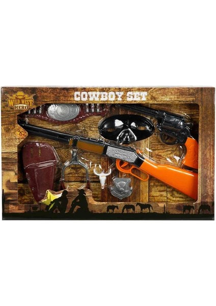 çınar ticaret tüfekli kovboy oyun seti