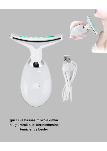 çınar ticaret yüz ve boyun sıkılaştırıcı cilt bakım cihazı | ems mikro akım & kırışıklık giderici modelleri