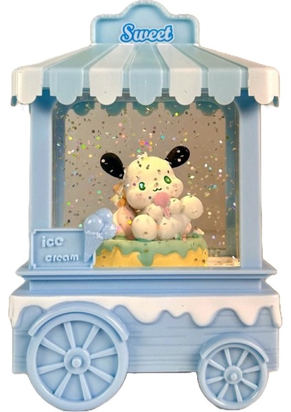 çınar ticaret kar küresi plastik dondurma arabası llm-hdy0112