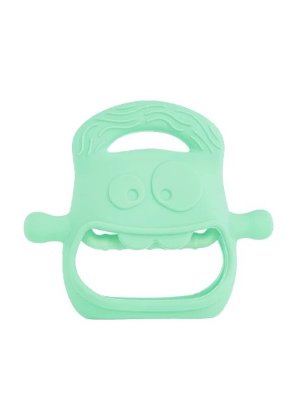 çınar ticaret açık yeşil bebek silikon diş kaşıyıcı