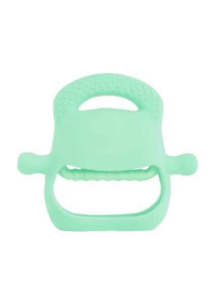 çınar ticaret açık yeşil bebek silikon diş kaşıyıcı modelleri