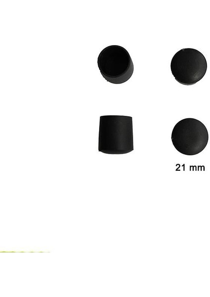 çınar ticaret yuvarlak profil dış tapa 21 mm 4 adet