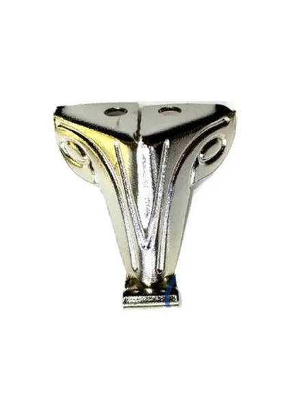 çınar ticaret eco lounge moda sac sandık ayağı, kutu ayak 2,5 cm - nikel, 100 adet