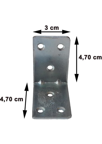 çınar ticaret ennalbur gönye l tipi no:8 ( 5 adet )