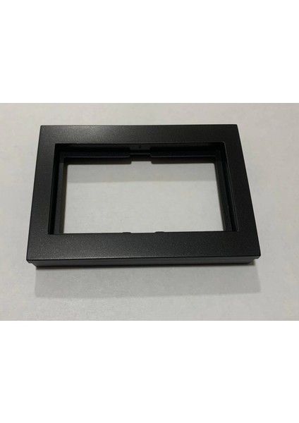 çınar ticaret ovivo metalik siyah ıkili topraklı priz çerçevesi grano