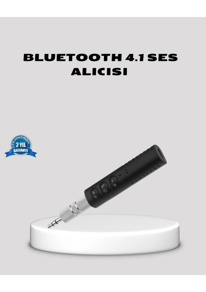 çınar ticaret bluetooth 4.1 müzik alıcısı 3.5mm aux girişli mini kablosuz adaptör