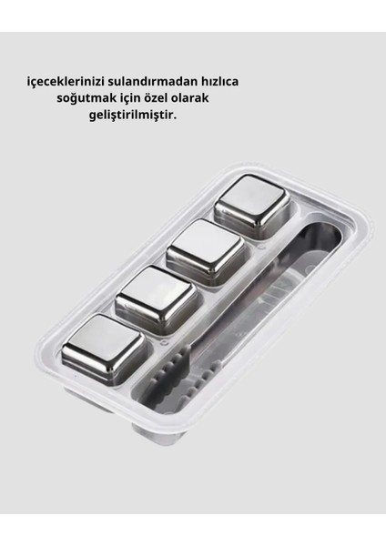 çınar ticaret 304 paslanmaz çelik buz küpü seti sulandırmadan soğutan yeniden kullanılabilir indirimleri