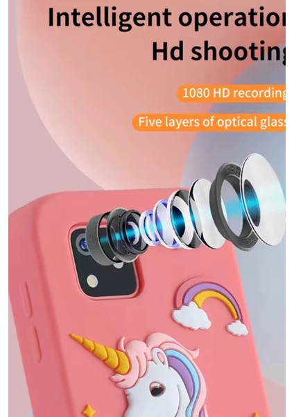 çınar ticaret telefon modelli çocuk dijital fotoğraf makinası çift kameralı dokunmatik ekran 2.0 ekran fiyatları