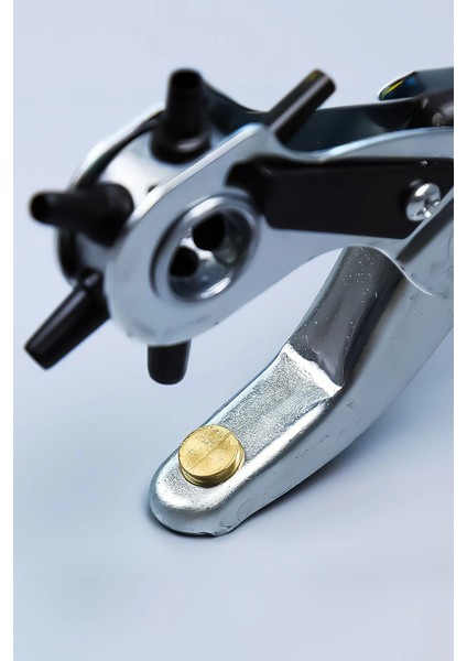 çınar ticaret 6 başlıklı döner kemer delme aleti metal delik açıcı pense, deri kanvas kemer delme makinesi