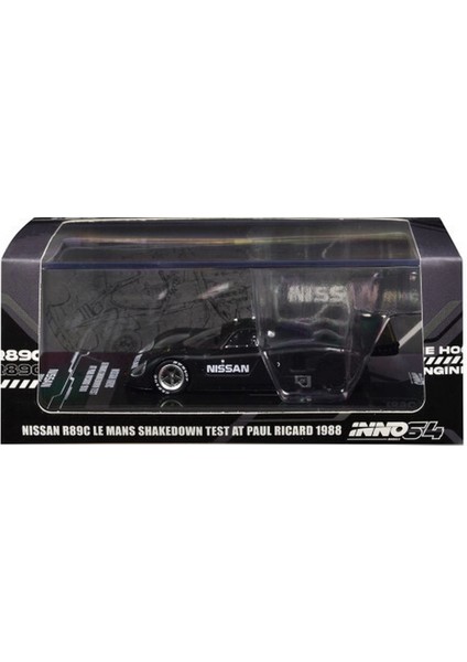 çınar ticaret ınno 1/64 nissan r89c le mans shakedown test at paul ricard 1988