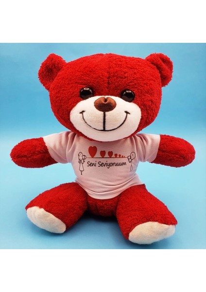 çınar ticaret seni seviyorum tasarımlı oyuncak ayı