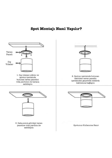 çınar ticaret cata ct 5420 siyah bakır dekoratif spot kasa g-10 duy modelleri
