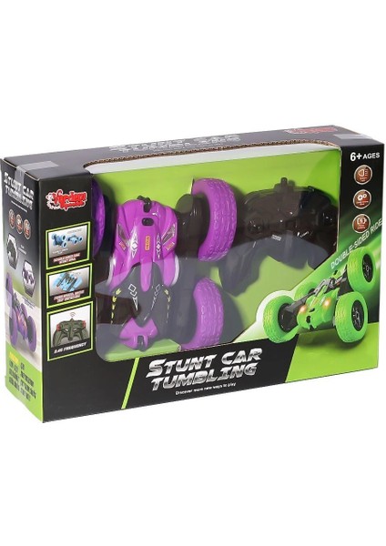 çınar ticaret hg4-04 kumandalı şarjlı 4 teker akrobat 2.4g