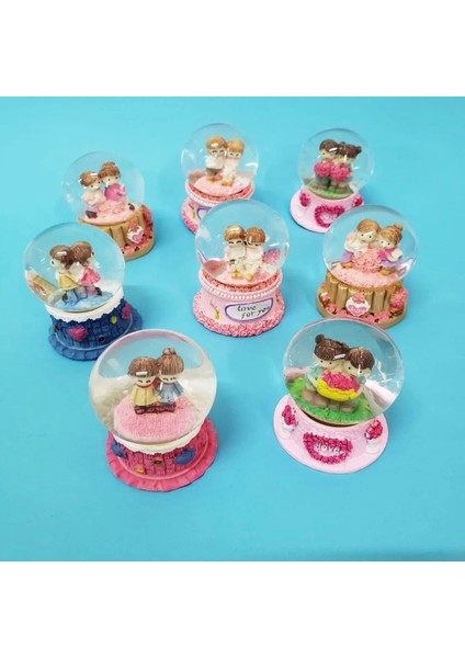 çınar ticaret ışıklı minik su küresi