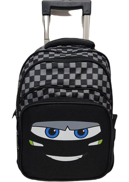 Master Pack Cars Çekçekli Okul Çantası Ikili Set