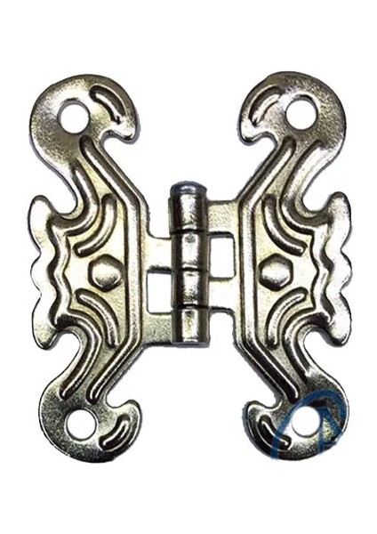 çınar ticaret eco lounge dekoratif sac kelebek menteşe - küçük, nikel, 100 adet