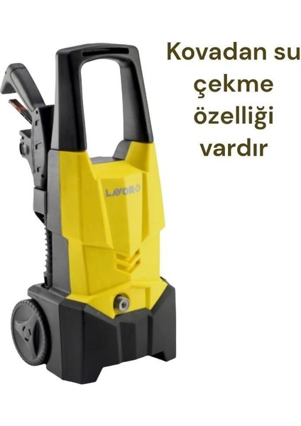 çınar ticaret lavor one plus 130 1800 watt basınçlı yıkama makinası 130 bar