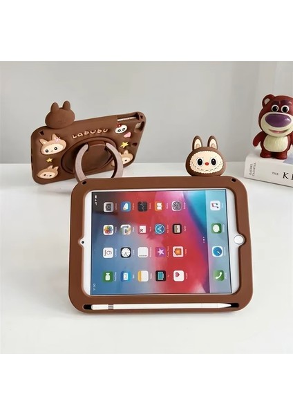 Samsung Galaxy Tab A9 Plus X210 X213 X215 X217 Kılıf Cute Dolls Standlı Eğlenceli 3D Karekterli Çocuk Kılıfı fırsatları