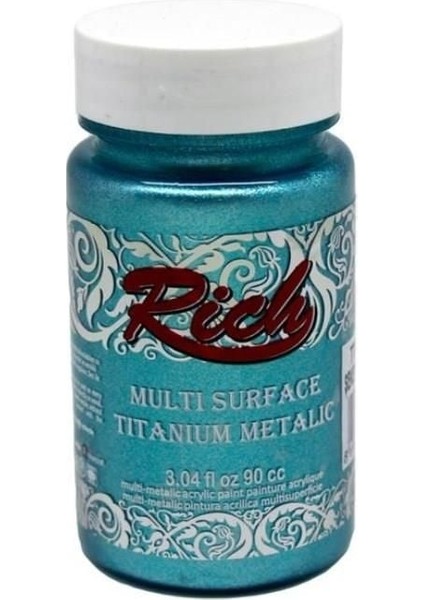 çınar ticaret rich multi surface titanium 2574 şeker mavi metalik 90 cc