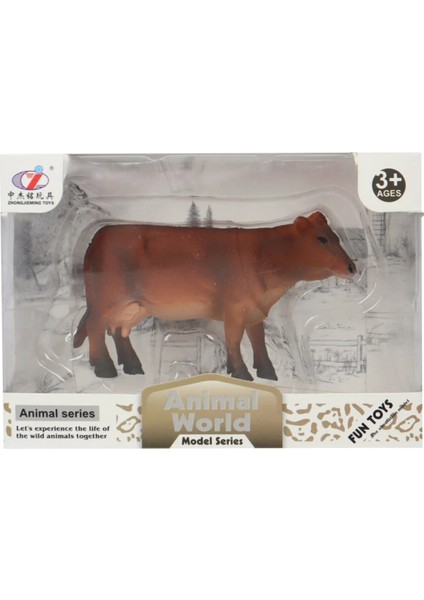 çınar ticaret kutulu model figür hayvan ınek