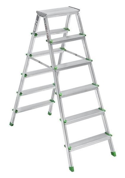 çınar ticaret sm saraylı 6+6 çift taraflı alüminyum merdiven