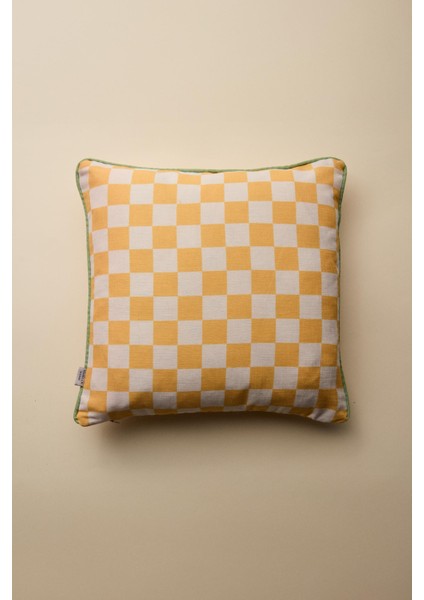 Shine And Smile Baskılı Biye Detaylı Kırlent Kılıfı fiyatları