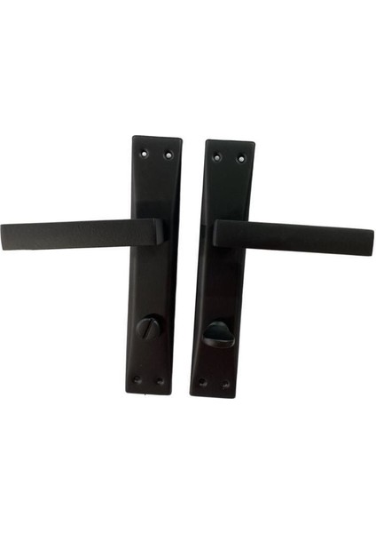 çınar ticaret adil riva mat siyah wc kapı kolu
