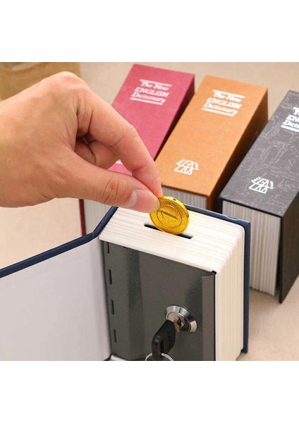 çınar ticaret kitap şeklinde mini boy kilitli kasa ve kumbara fiyatları