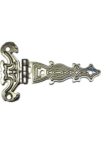 çınar ticaret eco lounge dekoratif, sac tek kuyruklu menteşe - 40x68 mm, küçük, nikel, 100 adet