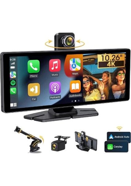 çınar ticaret çift lens kameralı apple ve android carplay