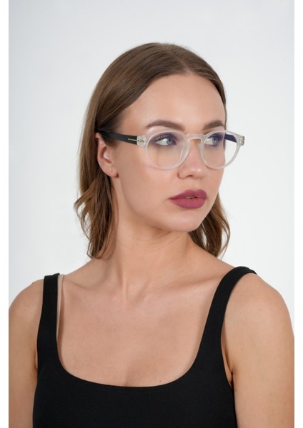 1066 C111 49 Olivier Philippe Mavi Işık Koruyucu Gözlük