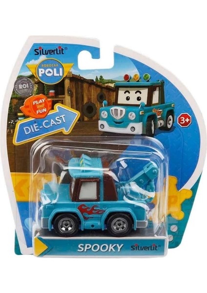 çınar ticaret robocar poli metal araç karakter figür spooky fiyatları